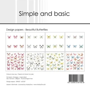 Simple and Basic Design Papers 15x15 cm - SBP567
