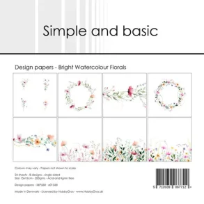 Simple and Basic Design Papers 15x15 cm - SBP568