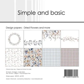Simple and Basic Design Papers 15x15 cm - SBP570