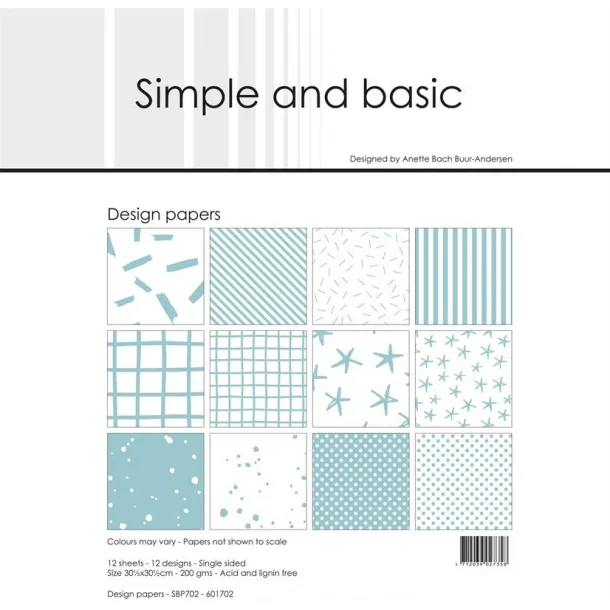 Simple and Basic Design Papers 30,5x30,5cm - SBP702