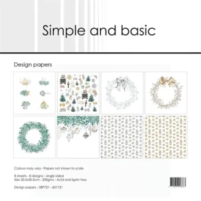 Simple and Basic Design Papers 30,5x30,5cm  - SBP721