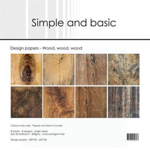 Simple and Basic Design Papers 30,5x30,5cm  - SBP725 