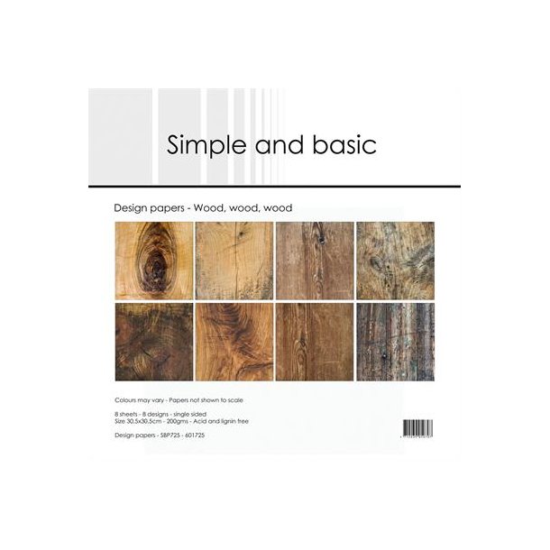 Simple and Basic Design Papers 30,5x30,5cm  - SBP725 