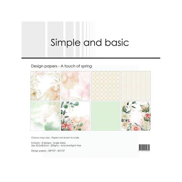 Simple and Basic Design Papers 30,5x30,5 cm -  SBP727  