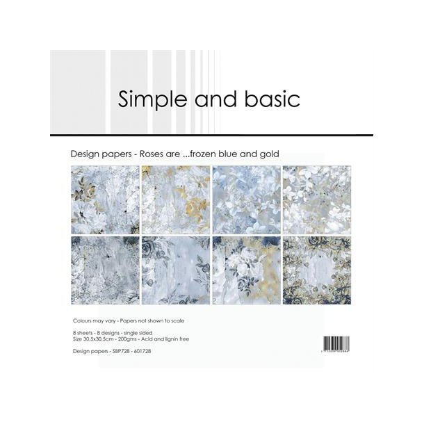 Simple and Basic Design Papers 30,5x30,5 cm -  SBP728 