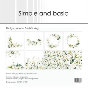 Simple and Basic Design Papers 30,5x30,5 cm -  SBP729