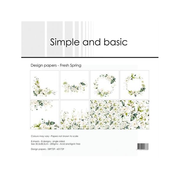 Simple and Basic Design Papers 30,5x30,5 cm -  SBP729