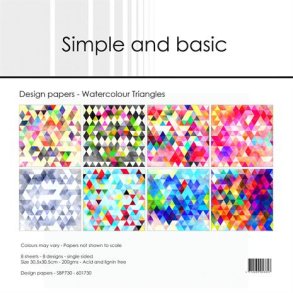 Simple and Basic Design Papers 30,5x30,5 cm -  SBP730