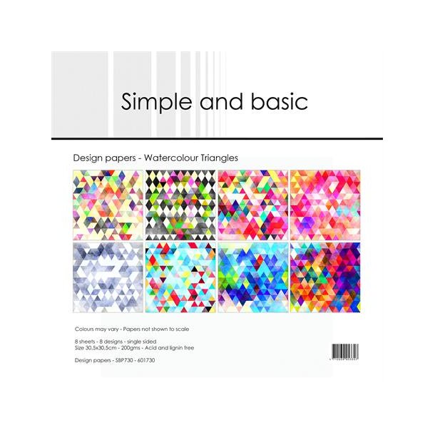 Simple and Basic Design Papers 30,5x30,5 cm -  SBP730