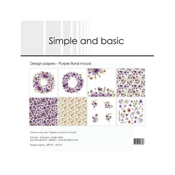 Simple and Basic Design Papers 30,5x30,5 cm -  SBP731