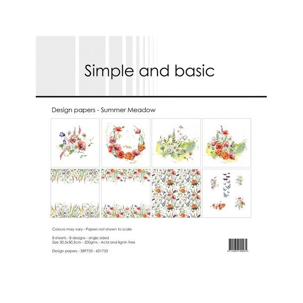 Simple and Basic Design Papers 30,5x30,5 cm -  SBP733