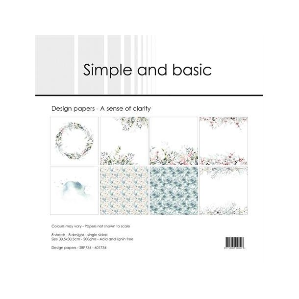 Simple and Basic Design Papers 30,5x30,5 cm -  SBP734