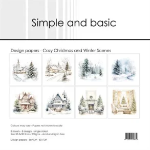 Simple and Basic Design Papers 30,5x30,5 cm -  SBP739