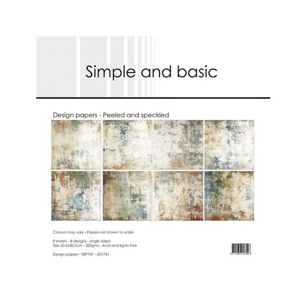 Simple and Basic Design Papers 30,5x30,5 cm -  SBP741