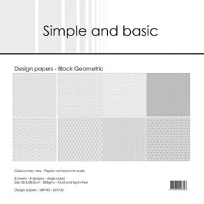 Simple and Basic Design Papers 30,5x30,5 cm -  SBP743