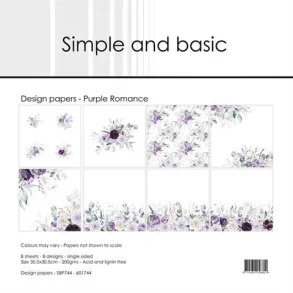 Simple and Basic Design Papers 30,5x30,5 cm -  SBP744