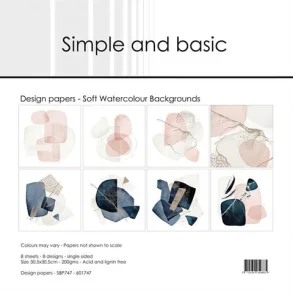 Simple and Basic Design Papers 30,5x30,5 cm -  SBP747