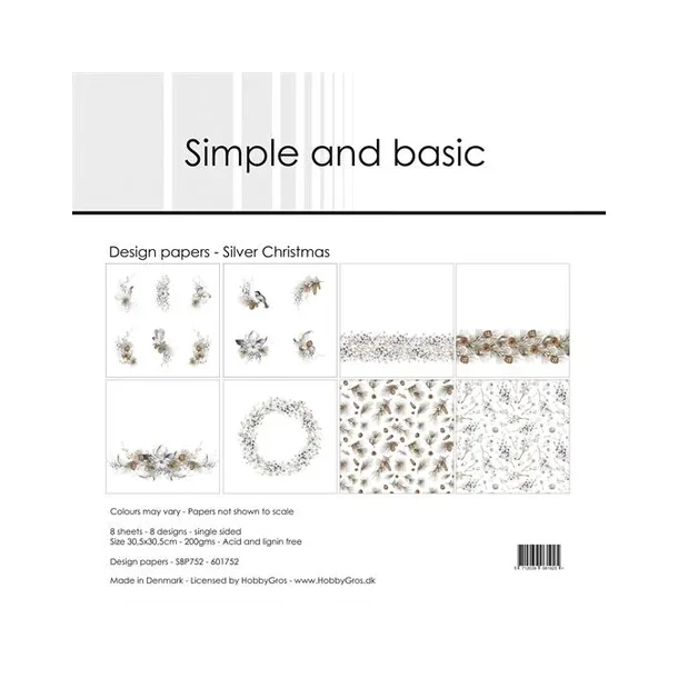 Simple and Basic Design Papers 30,5x30,5 cm -  SBP752