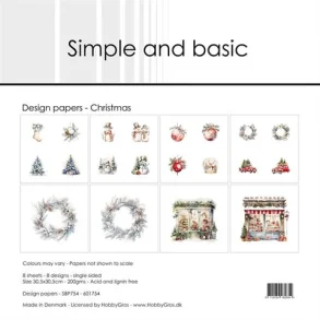 Simple and Basic Design Papers 30,5x30,5 cm -  SBP754