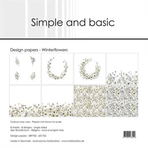 Simple and Basic Design Papers 30,5x30,5 cm -  SBP755