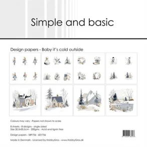 Simple and Basic Design Papers 30,5x30,5 cm -  SBP756