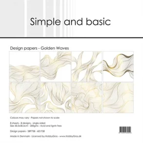 Simple and Basic Design Papers 30,5x30,5 cm -  SBP758