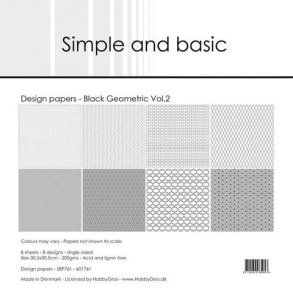 Simple and Basic Design Papers 30,5x30,5 cm -  SBP761