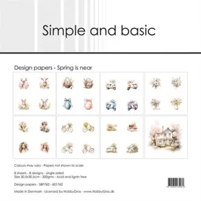 Simple and Basic Design Papers 30,5x30,5 cm -  SBP762