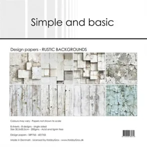 Simple and Basic Design Papers 30,5x30,5 cm -  SBP765
