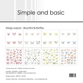Simple and Basic Design Papers 30,5x30,5 cm -  SBP767