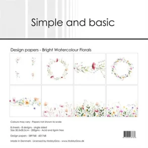 Simple and Basic Design Papers 30,5x30,5 cm -  SBP768