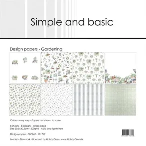Simple and Basic Design Papers 30,5x30,5 cm -  SBP769