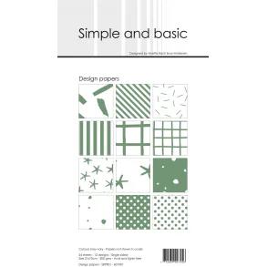 Simple and Basic Design Papers 10x21cm - SBP901