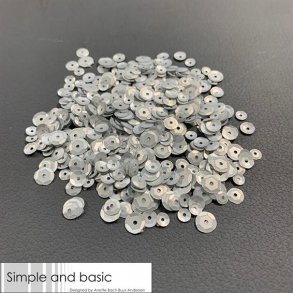 Simple and Basic Sequins - SBS101 - Silver