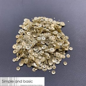 Simple and Basic Sequins - SBS105 - Platinum