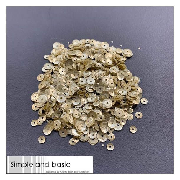 Simple and Basic Sequins - SBS105 - Platinum