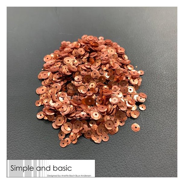 Simple and Basic Sequins - SBS106 - Copper