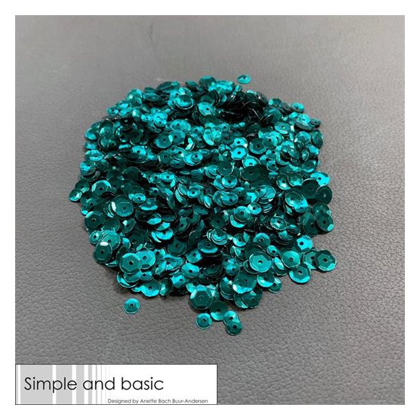 Simple and Basic Sequins - SBS108 - Jade Green