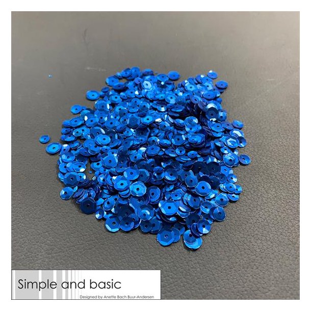 Simple and Basic Sequins - SBS110 - Blue