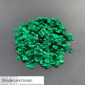 Simple and Basic Sequins - SBS111 - Green