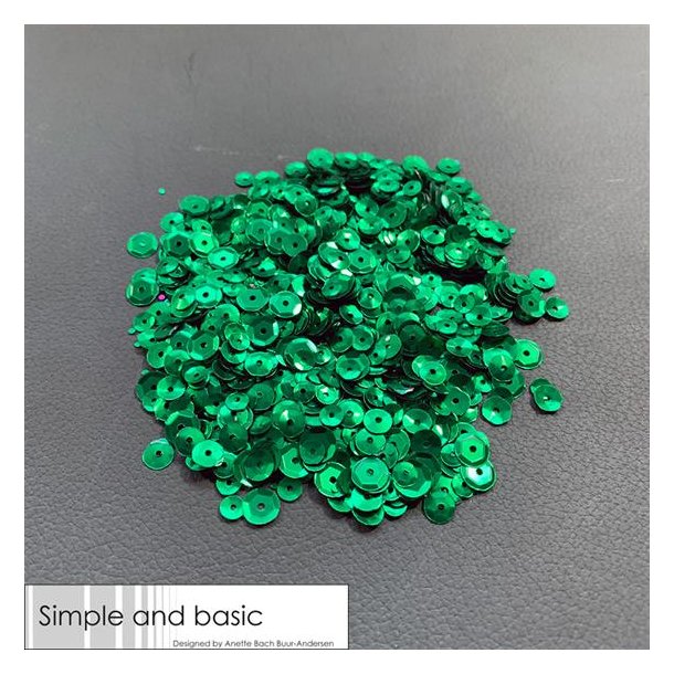 Simple and Basic Sequins - SBS111 - Green