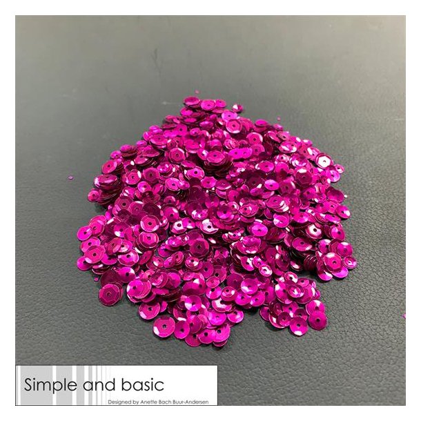 Simple and Basic Sequins - SBS112 - Pink