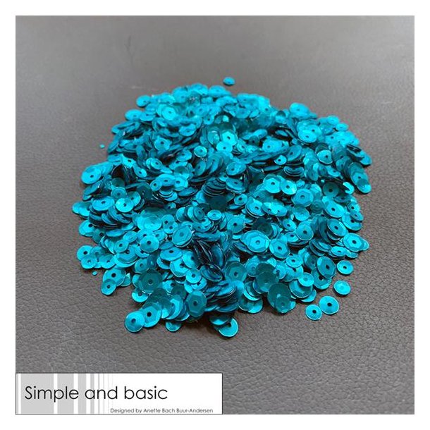 Simple and Basic Sequins - SBS116 - Turquoise