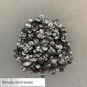 Simple and Basic Sequins - SBS120 -Black 