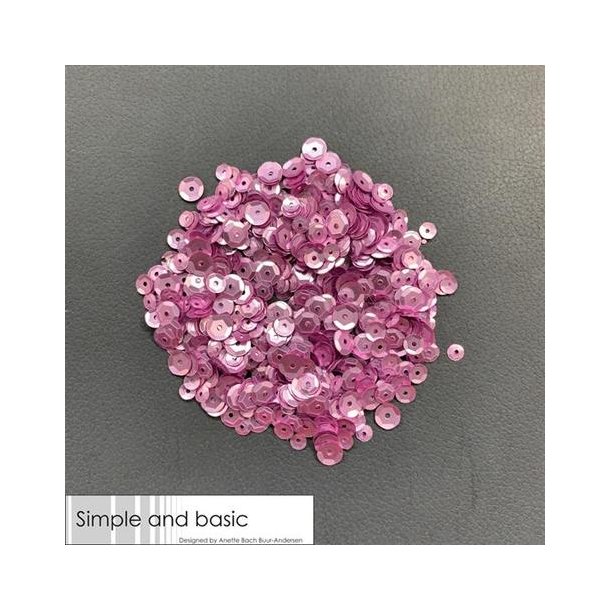 Simple and Basic Sequins - SBS121 - Pink