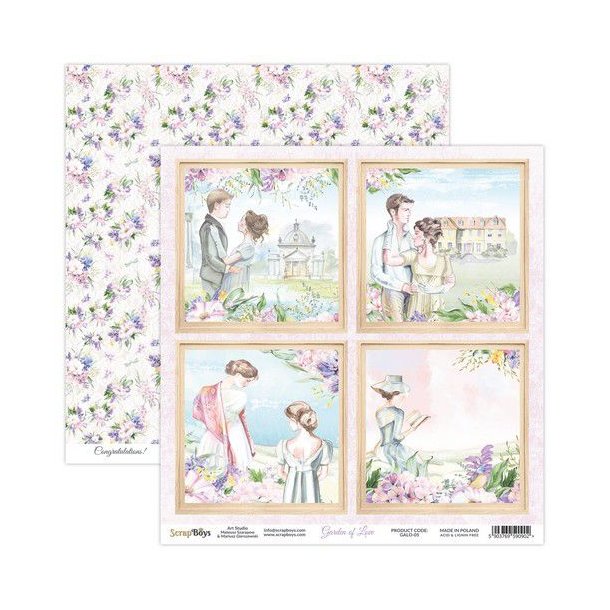 ScrapBoys Scrapbooking Ark - GALO-05 GARDEN OF LOVE