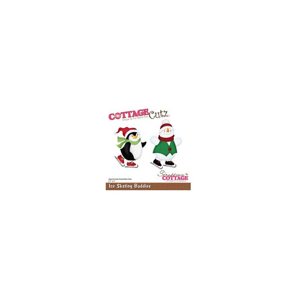 Cottage Cutz - CC925 -  Ice Skating Buddies