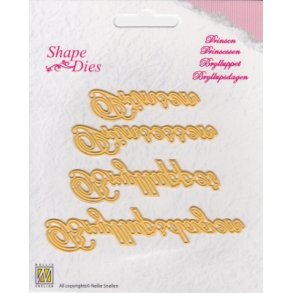 Nellie's SD057 Prinsen / Prinsessen / Brylluppet / Bryllupsdagen 