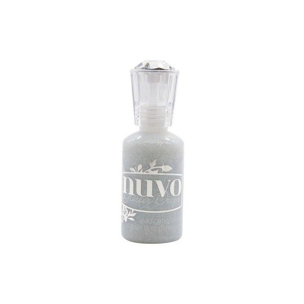 Nuvo Glitter Drops - 774N - Silver Crystals