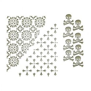 Sizzix-Tim Holtz Thinlits Die - 663089 - Mixed Media Halloween 2